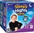 4 x BABYLOVE Sleepy Overnight Nights Pant 15-Pieces Pack, Size 4-7 Years.