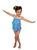 Pumpkin Patch Girl's Seahorse Frilled Swimsuit