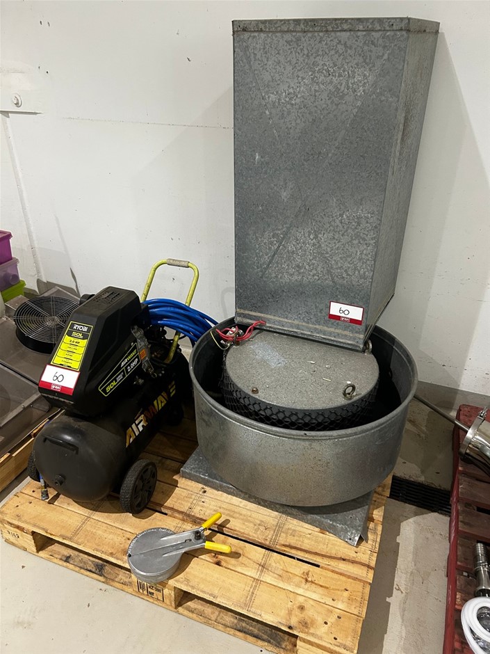 Qty Compressor, Fan & Ducting Auction (00607048782) Grays Australia