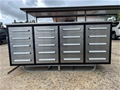Unused 2024 Stainless Steel Work Benches/Tool Cabinets -Tmba