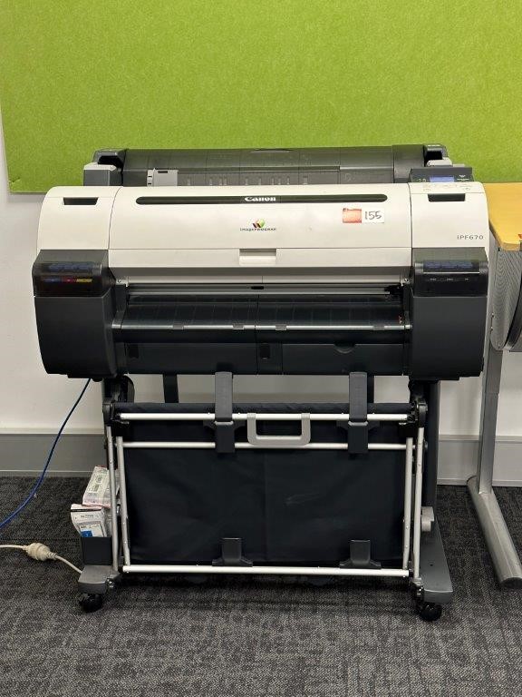 CANON IPF670 Plan Printer Auction (0155-5055073) | Grays Australia