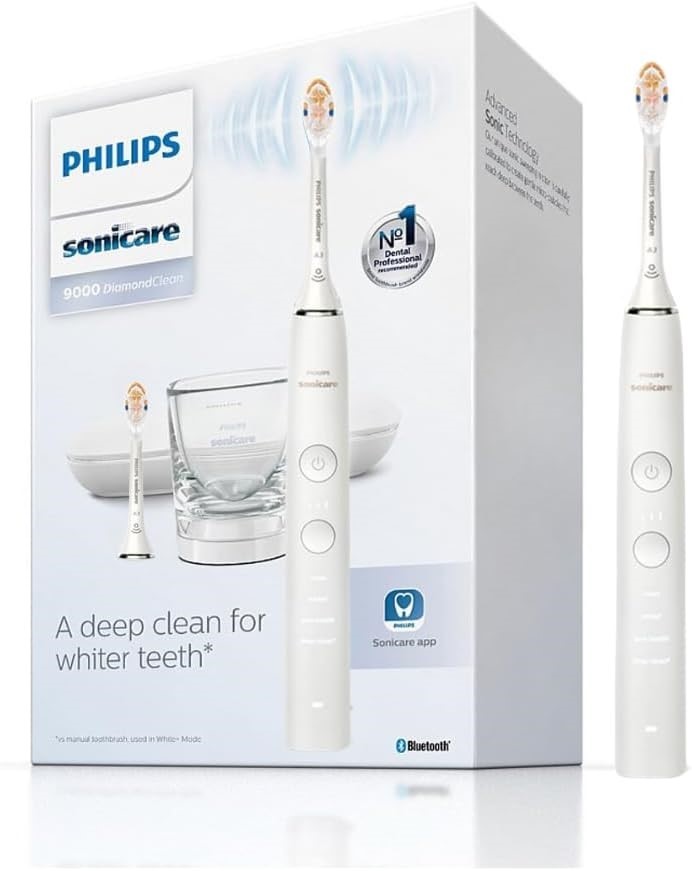 PHILIPS Sonicare DiamondClean 9000 Rechargeable Sonic Electric Toothbrush w