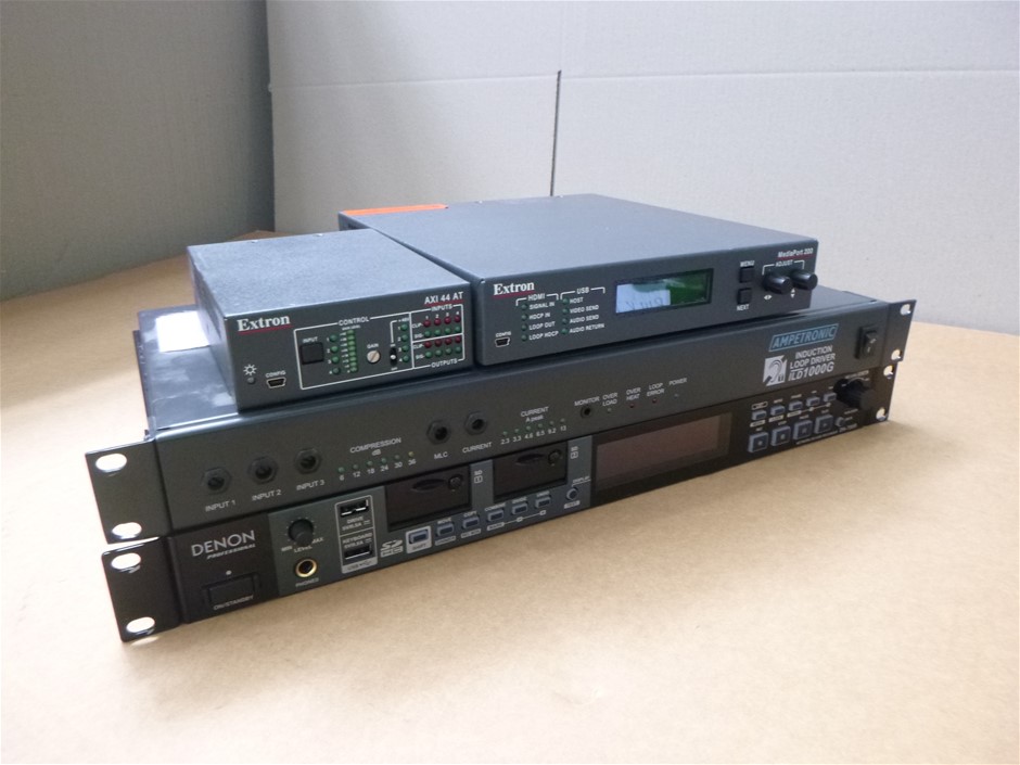 Box Of Assorted Audio Visual Equipment Auction (00725055888) Grays