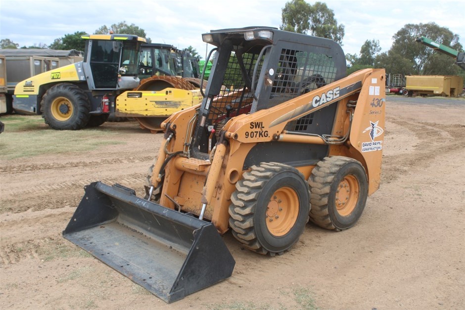 Case 430 Skid Steer Loader Auction (00055055197) Grays Australia