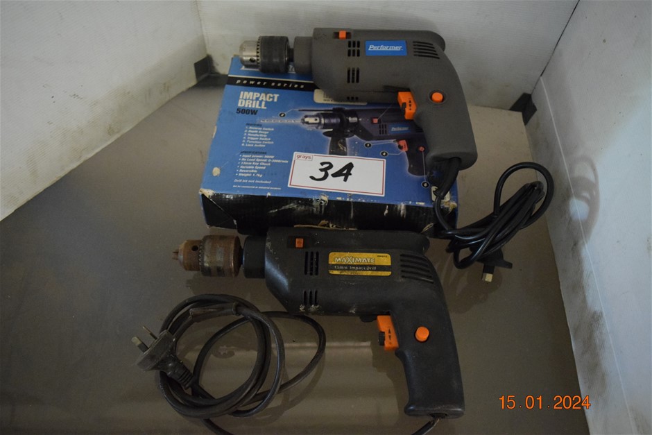 As New Performer Impact Drill Auction 0034 9047763 Grays Australia