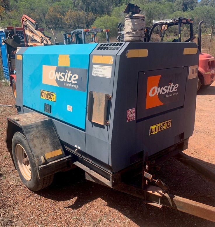 2012 Airman PDS185S Compressor 185cfm Diesel (Gladstone) Auction