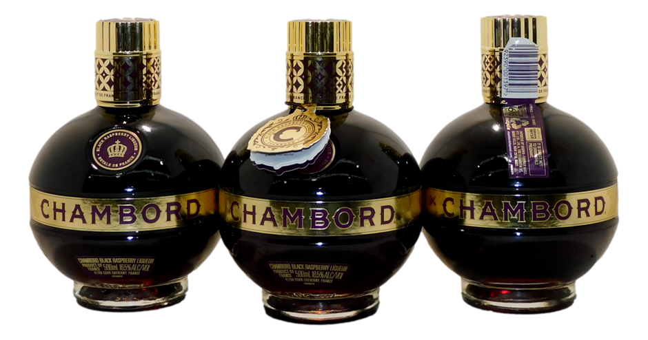 Chambord Black Raspberry Liqueur NV (3x 500mL) France Auction (0070 ...