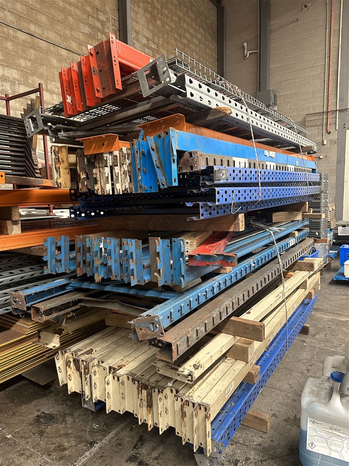 Large Quantity Pallet Racking Components (Dismantled) Auction (0102 ...