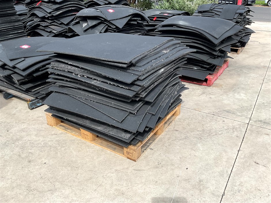 1x Pallet of Rubber Floor Mat Pieces Auction (01163028048) Grays Australia