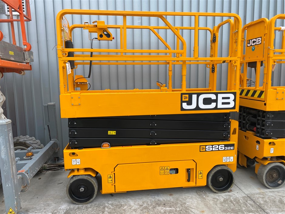 Unused 2022 JCB S2632E Scissor Lift Auction (00015056473) Grays