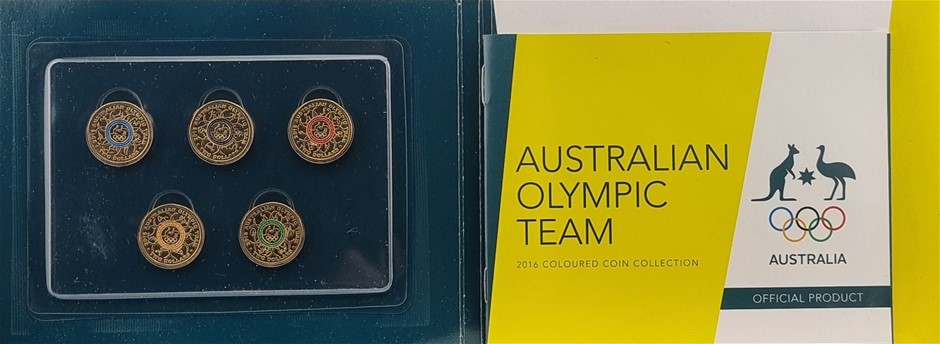 ROYAL AUSTRALIAN MINT - AUSTRALIAN OLYMPIC TEAM COIN SET Auction (0014 ...