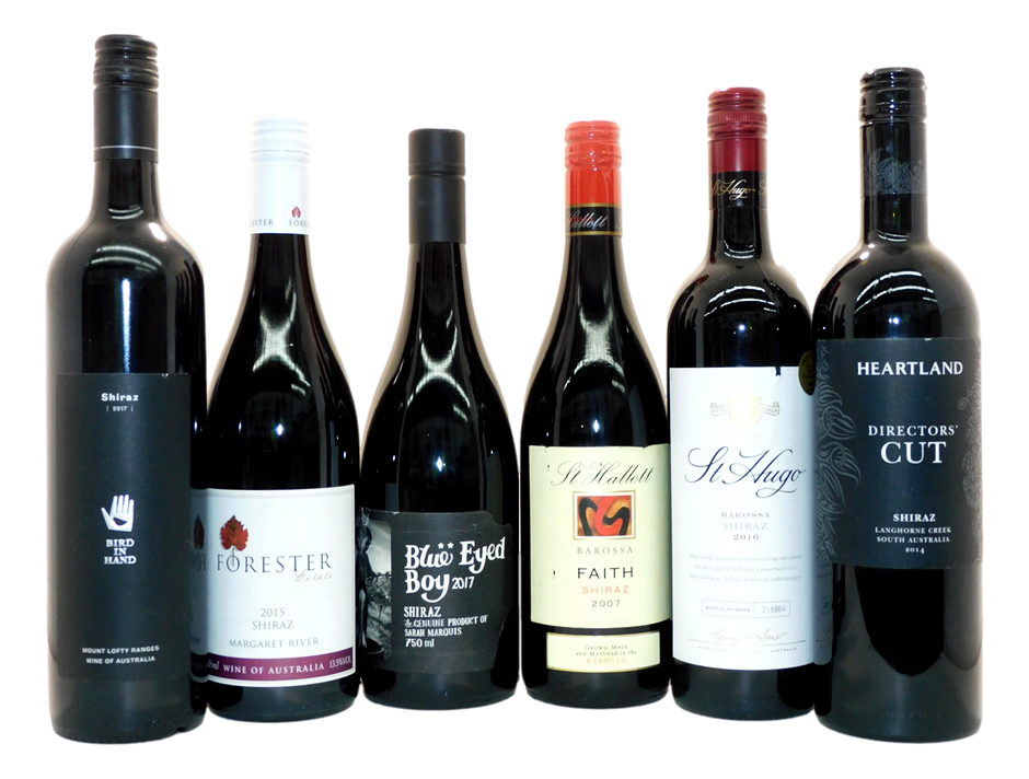 Pack of Assorted Shiraz (6x 750mL) Auction (005910727127) Grays