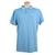 BEN SHERMAN Men's Polo, Size 2XL, 100% Cotton, Blue w/ White Tipping (B21),