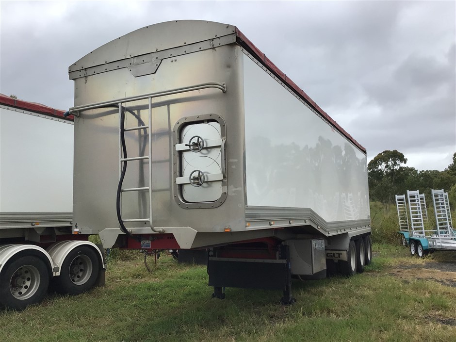 2014 Graham Lusty Trailers GLT Triaxle Grain Tipper Trailer