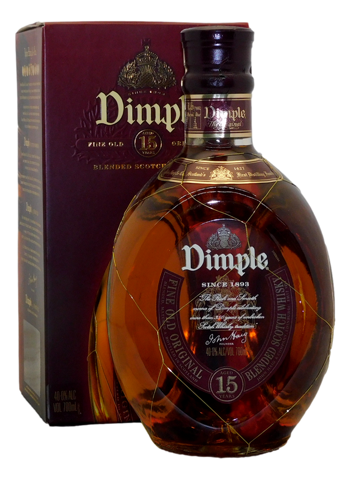 Dimple 15 Years Old Fine Old Original Blended Scotch Whisky (1x 700mL)
