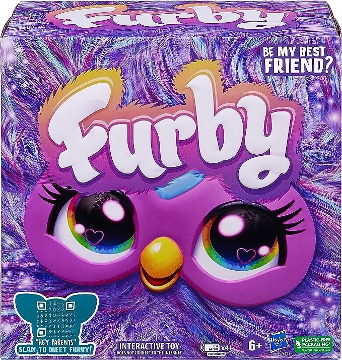 FURBY Purple Interactive Toy.