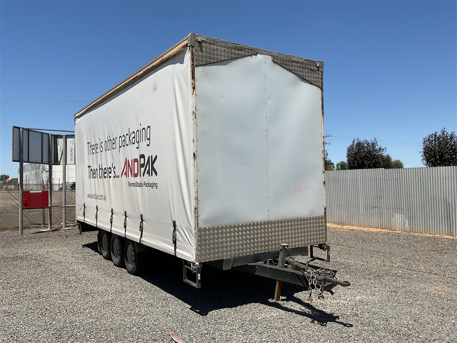 2012 Linton PIG Tautliner Trailer Auction (0007-3027738) | Grays Australia