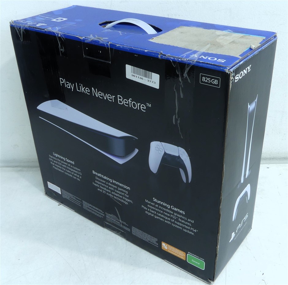1x Sony Playstation 5 Please Note: Missing Controllers (301136-37 ...
