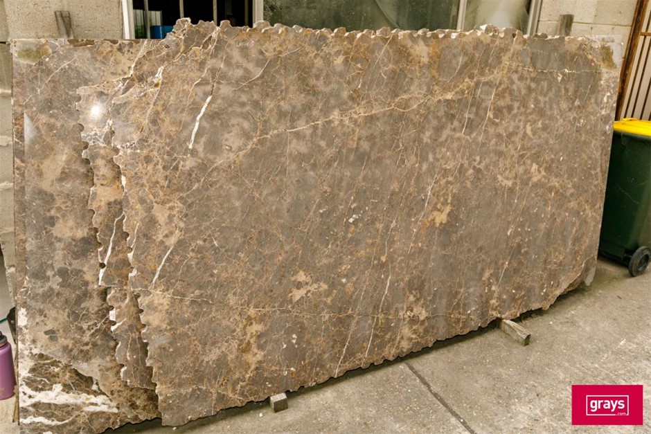 No Reserve Natural Granite, Marble, Stone Slabs and Tiles