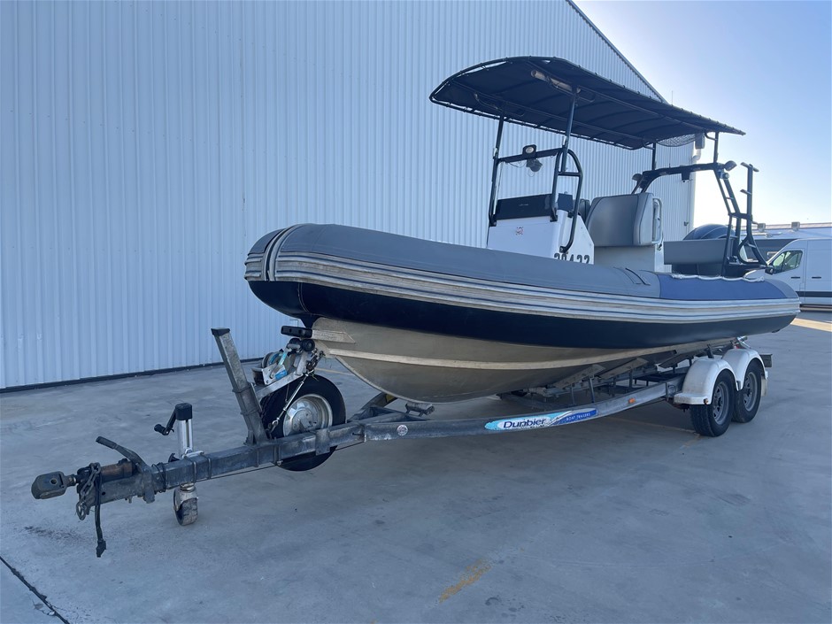 5.33M RIB SEMI INFLATABLE BOAT
