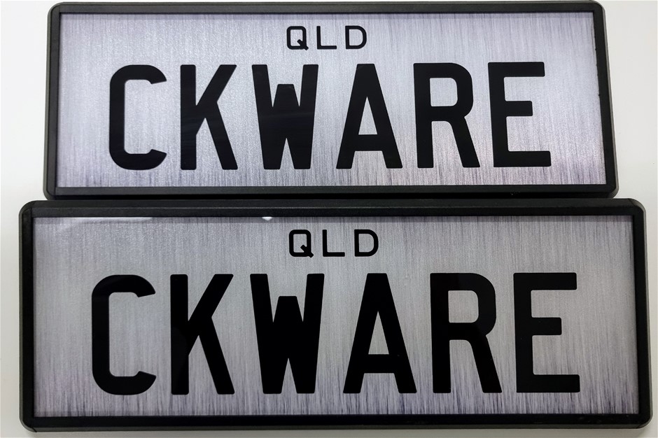 QLD Personalised Plates "CKWARE" Auction (00017053049) Grays Australia
