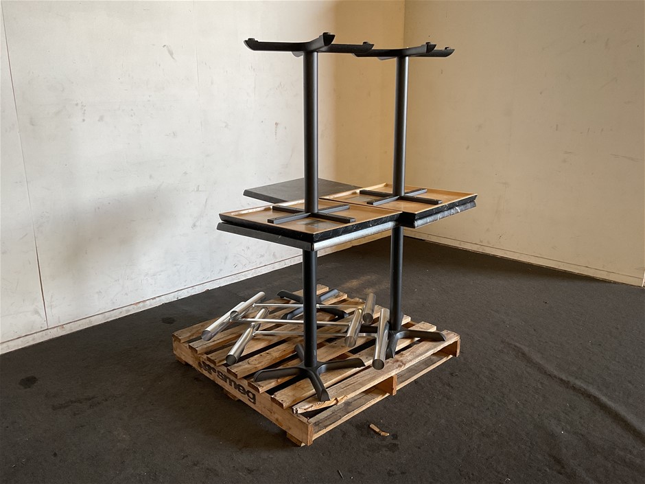 5x Isotop Black Tables Auction (0007-7050312) | Grays Australia