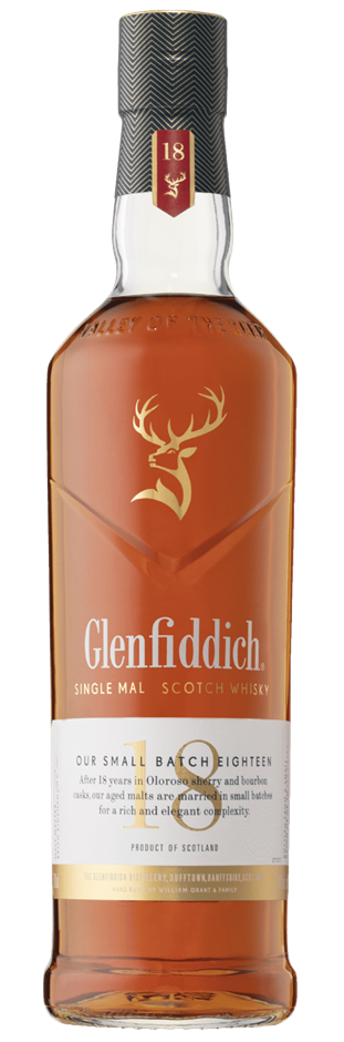 Glenfiddich 18YO Single Malt Scotch Whis