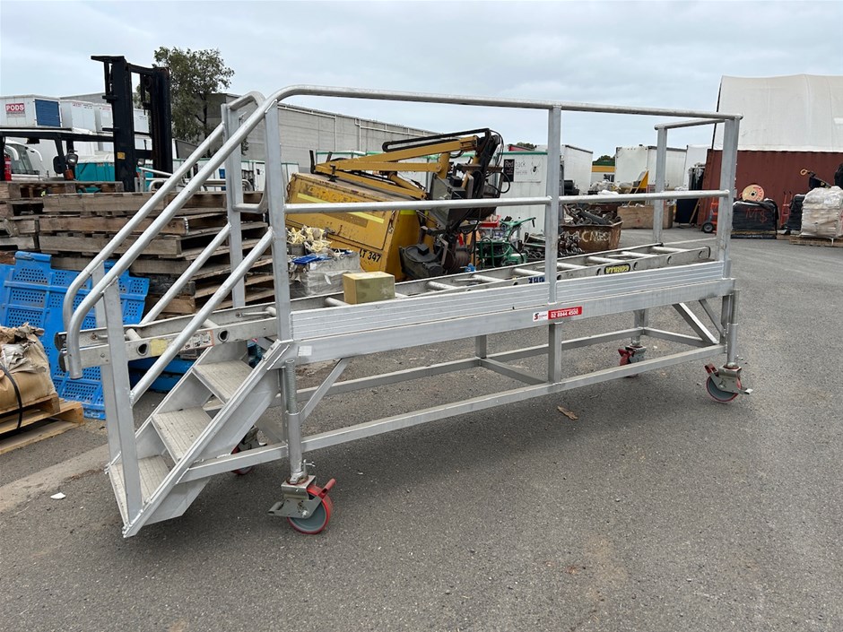 Aluminium Fabricated Work Platform Auction (0476-3028396) | Grays Australia