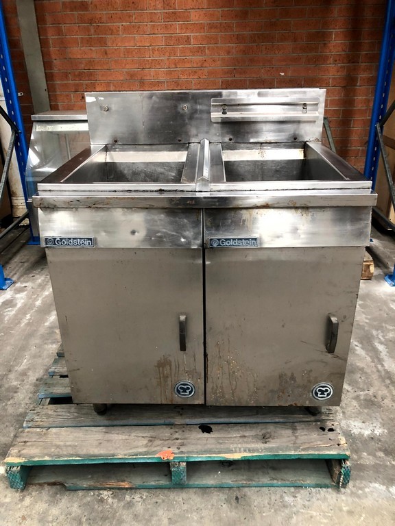 Goldstein FRG2L Twin Vat Gas Deep Fryer Auction (00815055701) Grays