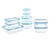 SNAPWARE 18pc PYREX Glass Food Storage Container Set. NB: Damaged packaging