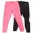 2 x PUMA Women's Leggings, Size L, Sunset Pink & Black, 520267 & 522348. B