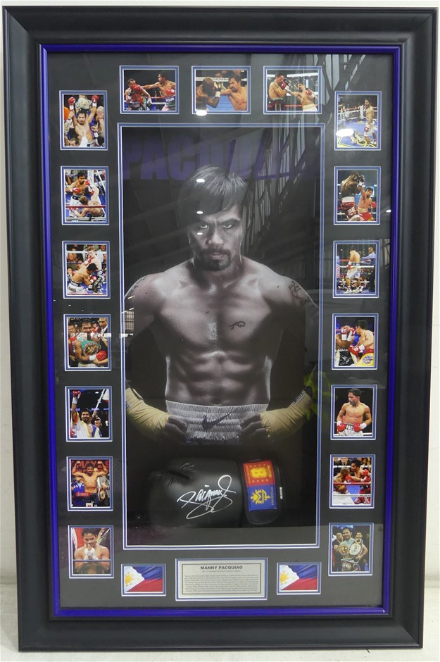 SIGNED MEMORABILIA - Manny Pacquiao, Michael Jordan & More