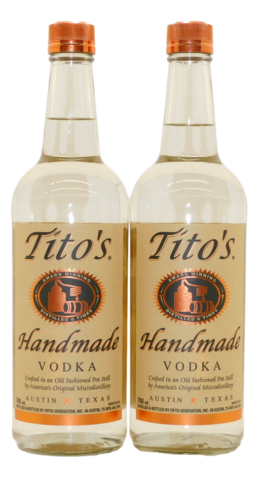 Tito’s Vodka (2x 700mL) Auction (0058-10727745) | Grays Australia