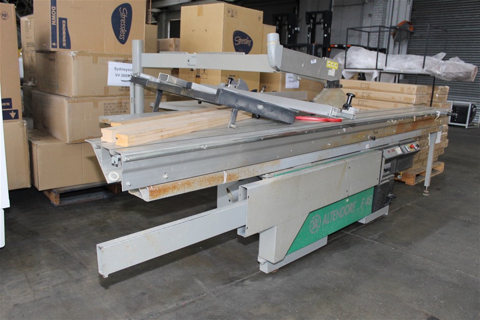 Altendorf F45 Table Saw Auction (0003-5056356) | Grays Australia