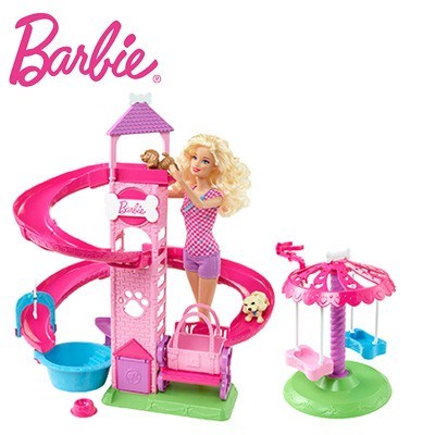 Barbie Slide & Spin Pups: Double Slide &