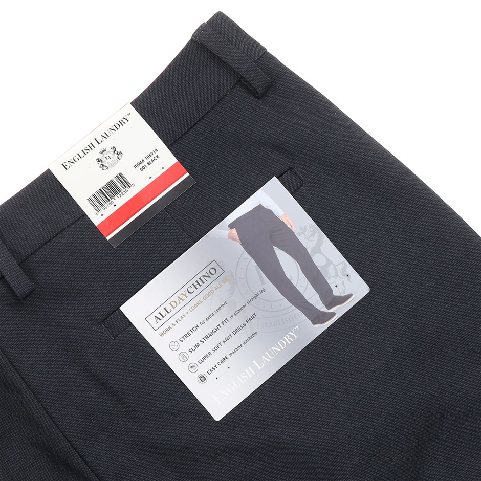 3 x ENGLISH LAUNDRY Men's All Day Chino, Size 32 x 32, Polyester ...