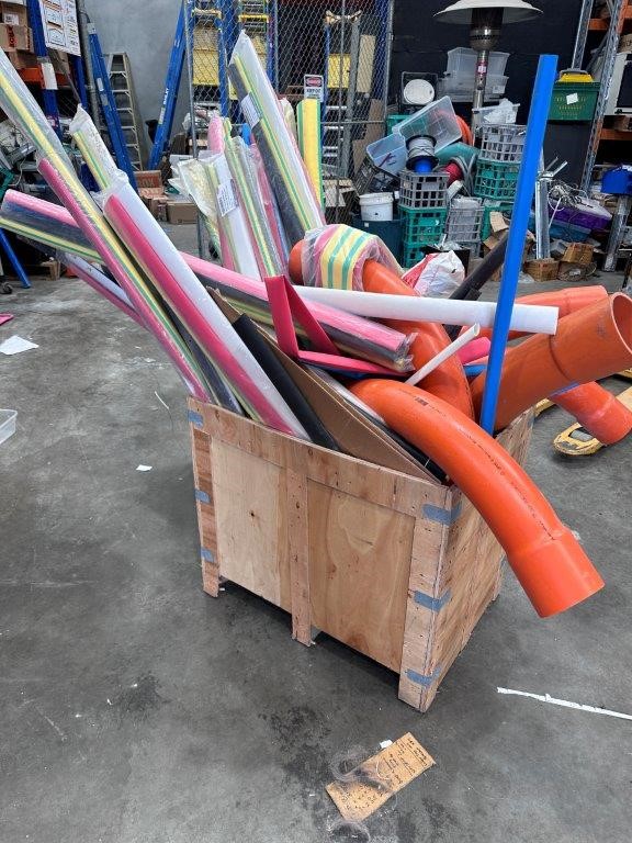 1x Wooden Crate with Contents Auction (0062-3028486) | Grays Australia