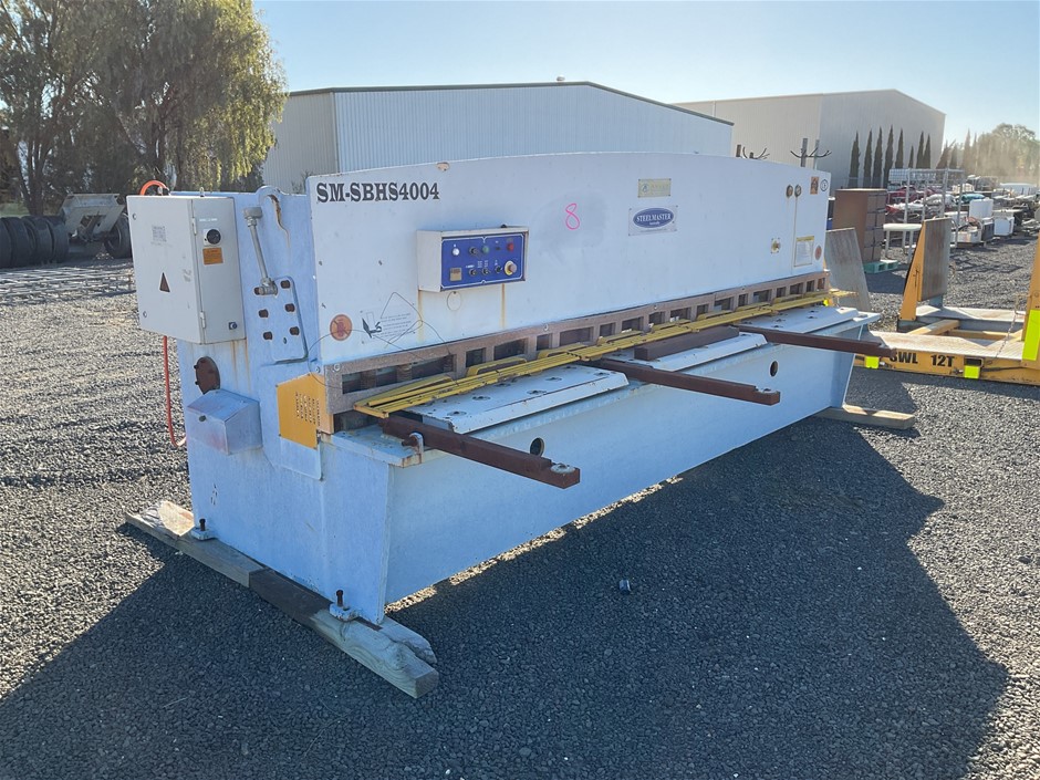 Steelmaster Hydraulic Shear Auction (0005-3028912) | Grays Australia