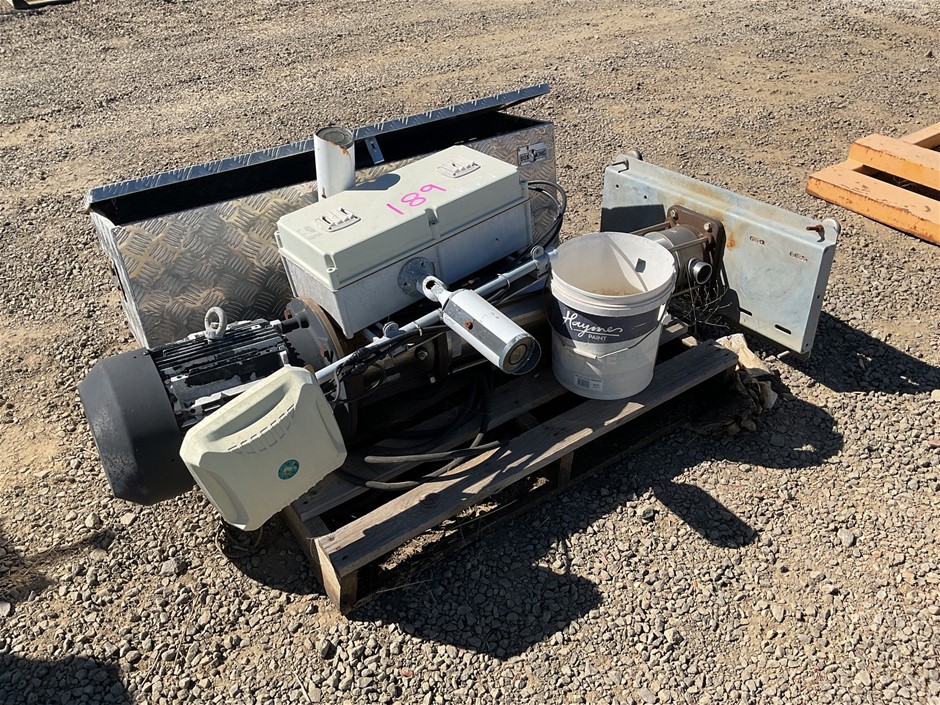 Multi Level Centrifugal Water Pump, Tool Box and Parts Auction (0189 ...