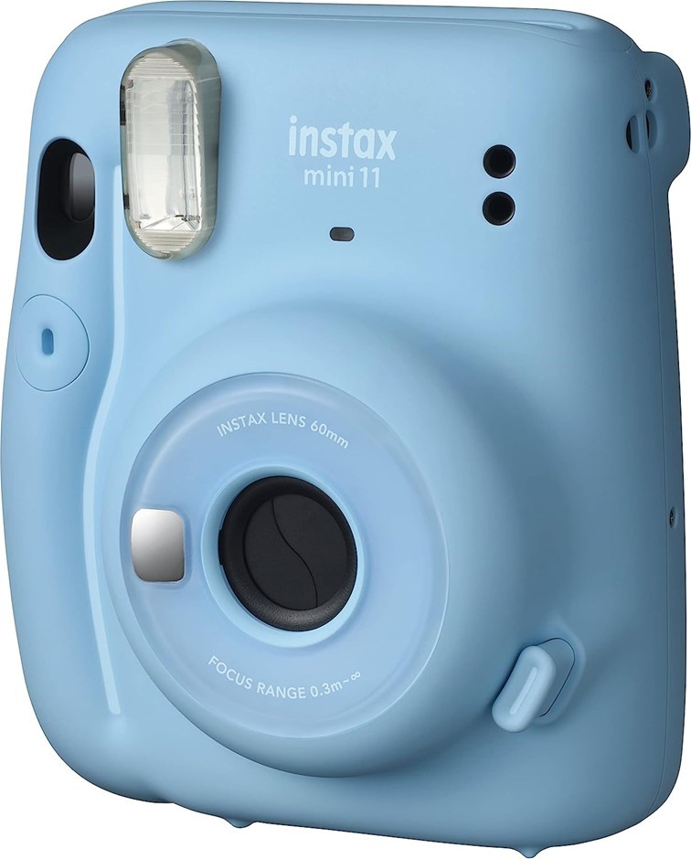 FUJIFILM Instax Mini 11 Instant Camera - Sky Blue. NB: Used, Not In Origina