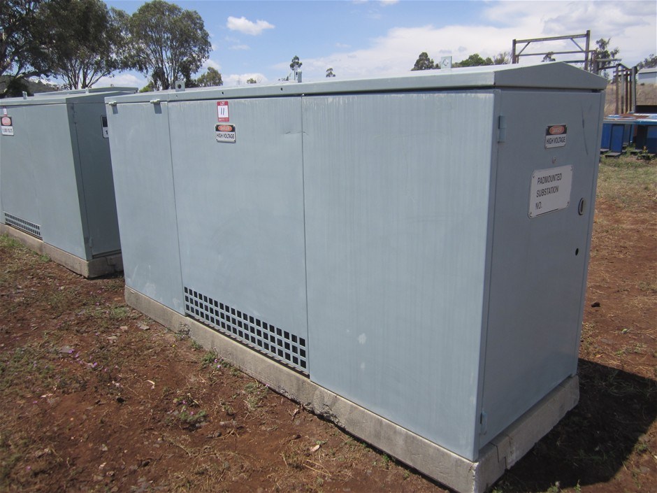 1997 ABB 315 KVA pad mounted kiosk transformer Auction (0011-7004167 ...