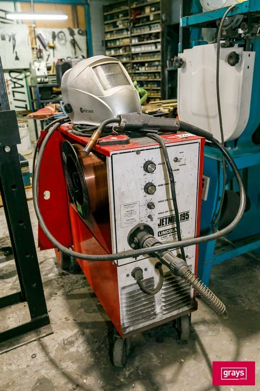 Lincoln Jetmig 195 Mobile Mig Welder Auction (0020-5055585) | Grays ...