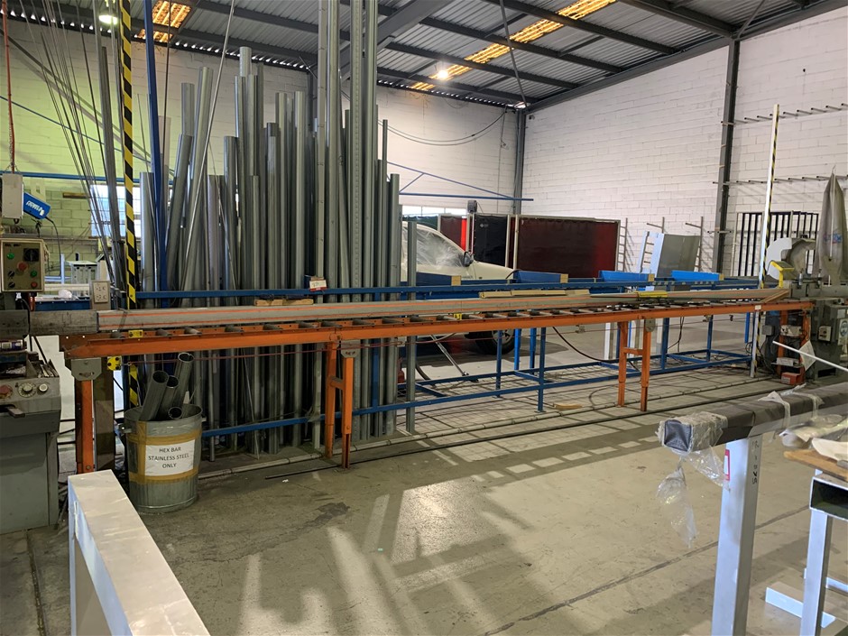 Blue Steel Upright Racking Auction (0271-7050593) | Grays Australia