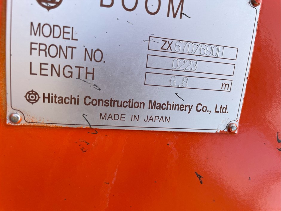 2019 Hitachi ZX690LCH-5A Excavator with Bucket Auction (0002