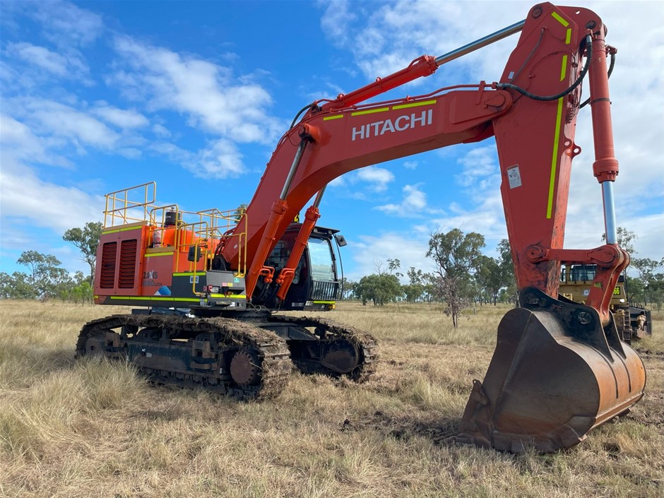 2019 Hitachi ZX690LCH-5A Excavator with Bucket Auction (0002