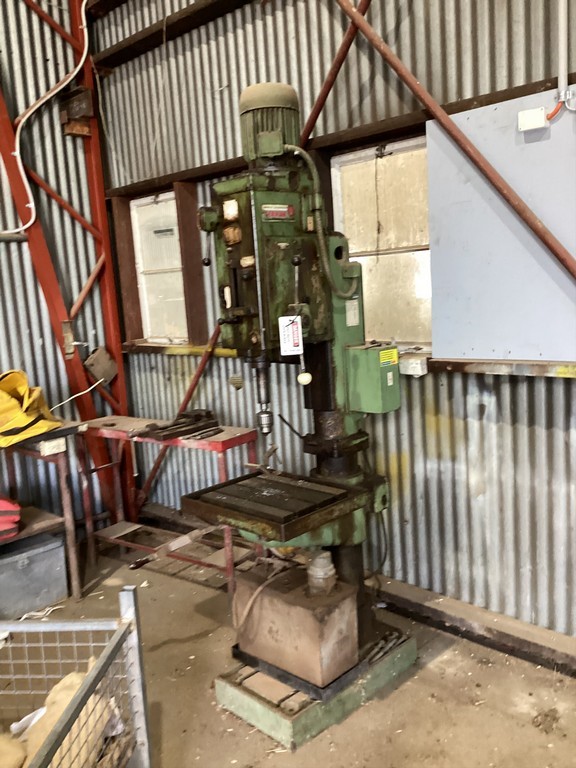 Servian 3 phase Industrial Drill Press Auction (00775056173) Grays Australia