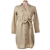 JACHS GIRLFRIEND Women's Linen Dress, Size XL, 55% Linen / 45% Cotton, Khak