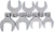 SUNEX 1/2-Inch Drive Jumbo Metric Crowfoot Wrench Set, Sizes: 34-36mm, 38mm