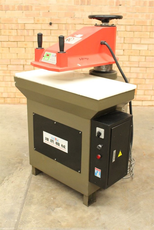 Hydraulic Swing Arm Press Machine Auction (00385056060) Grays Australia