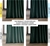 HPD Heritage Plush Velvet Curtains, 96 Inches, Long Room Darkening Curtains
